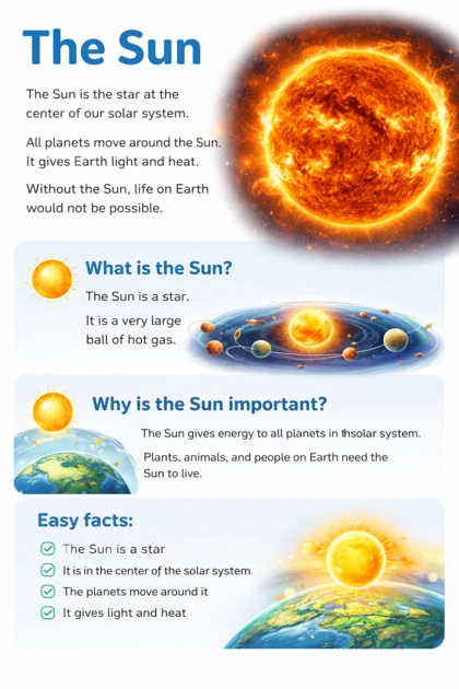 A bright golden poster with a luminous central object that dominates the layout.